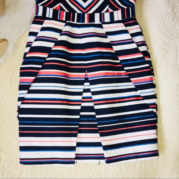 Adelyn Rae striped strapless mini dress - Picture 5 of 8